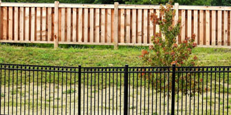 Ornamental and Wood Fence